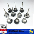 Hefei weixuan directly selling Stainless Steel Wire 1" Small Cup Brush Polishing Rotary Tool